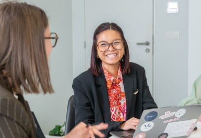 Collaborateurs en formation d'anglais pour entreprise chez Accent Languages