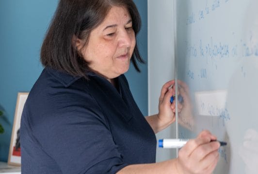 Formation en anglais avec notre formatrice